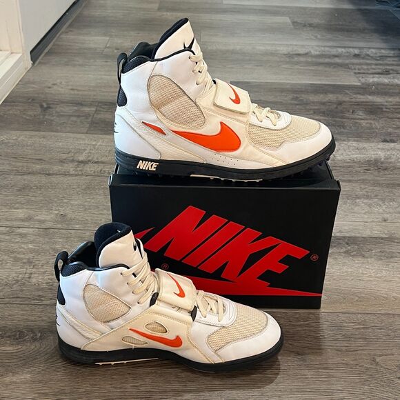 🔥Rare Samples!🔥 Vintage 90’s Nike Air Pro NFL Turf Stove Cleats LN2 - Men’s 15 - Picture 3 of 8